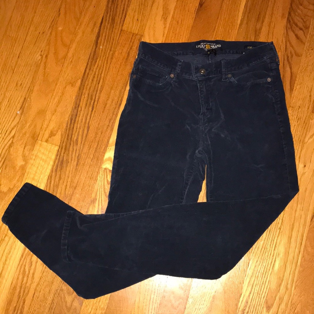 Lucky Brand Navy Corduroy Pants